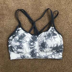 Champion Marble Sports Bra white/ Grey